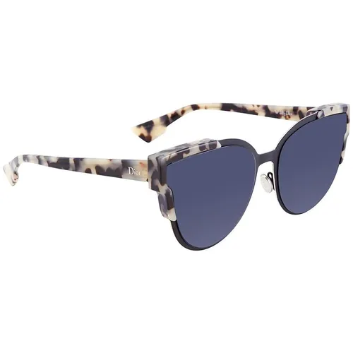 Kính Mát Dior Widly Blue Avio Cat Eye Ladies Sunglasses WILDLYDIOR P7J/KU 60